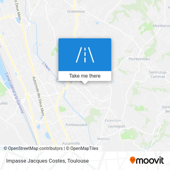 Impasse Jacques Costes map