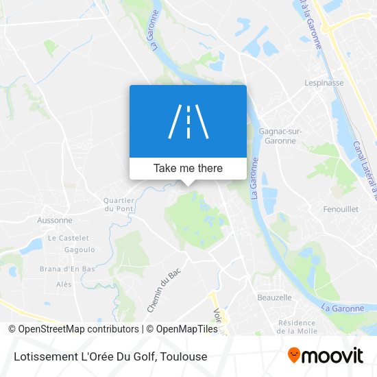 Lotissement L'Orée Du Golf map
