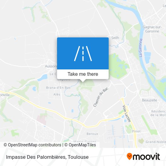 Impasse Des Palombières map