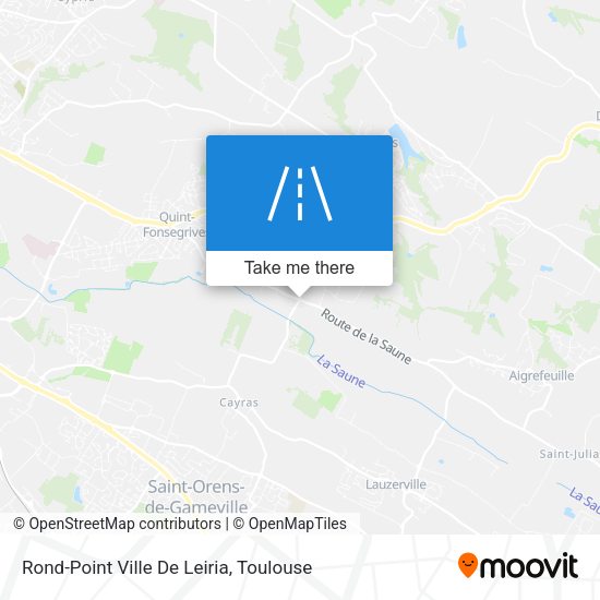Rond-Point Ville De Leiria map