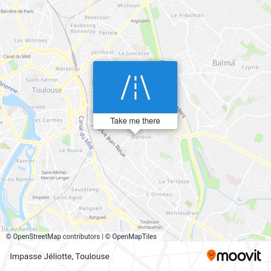 Impasse Jéliotte map