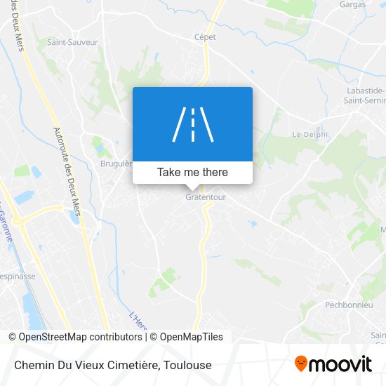 Chemin Du Vieux Cimetière map