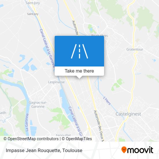 Impasse Jean Rouquette map