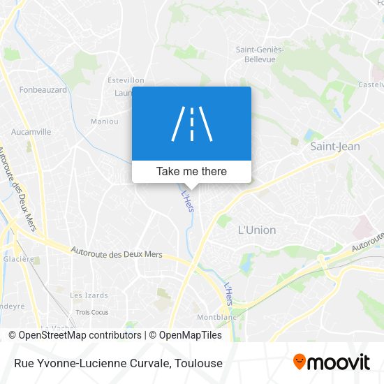 Rue Yvonne-Lucienne Curvale map