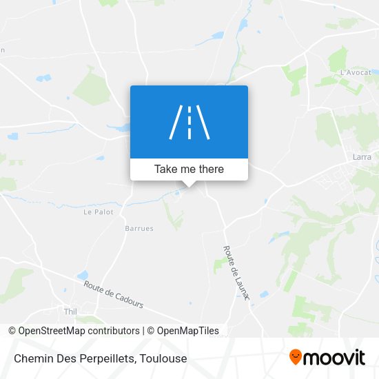 Chemin Des Perpeillets map