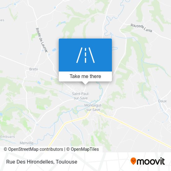 Rue Des Hirondelles map