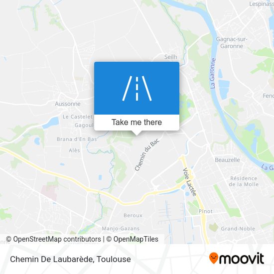 Chemin De Laubarède map