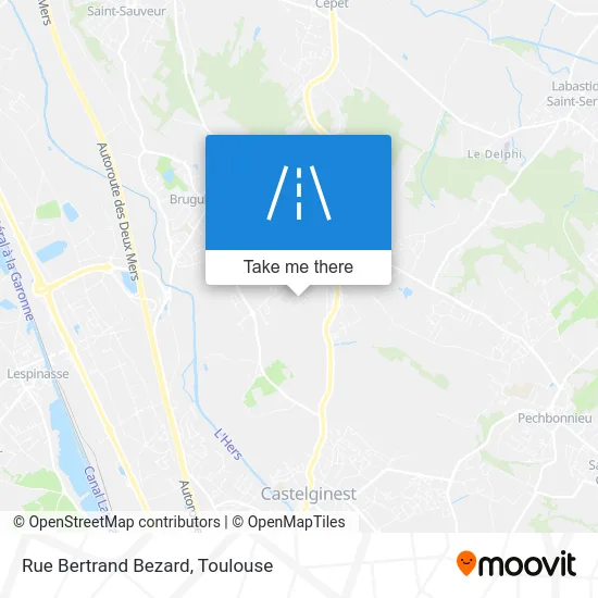 Rue Bertrand Bezard map