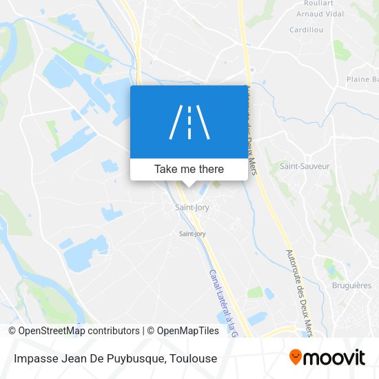 Impasse Jean De Puybusque map