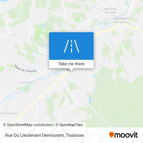 Rue Du Lieutenant Demourant map