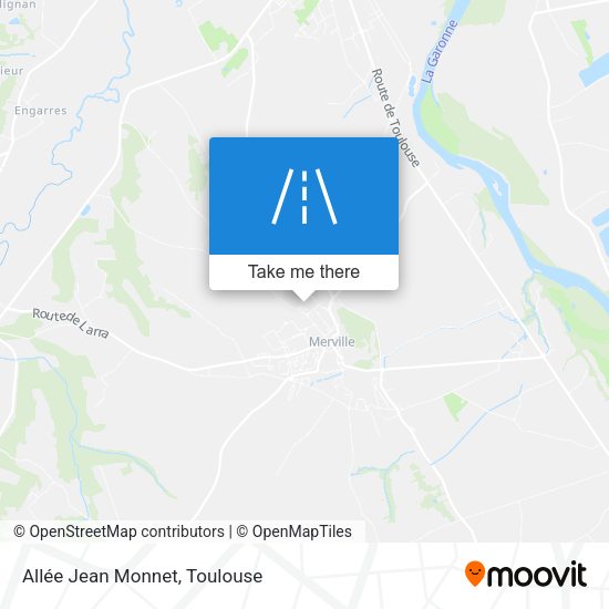 Allée Jean Monnet map