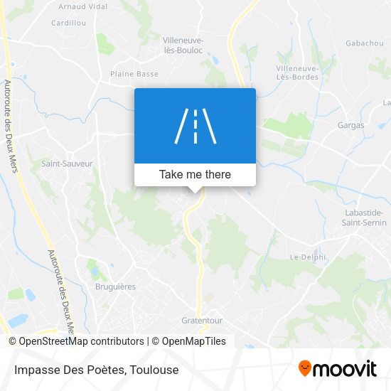 Impasse Des Poètes map