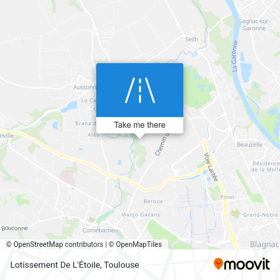 Lotissement De L'Étoile map