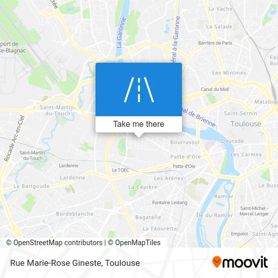 Rue Marie-Rose Gineste map