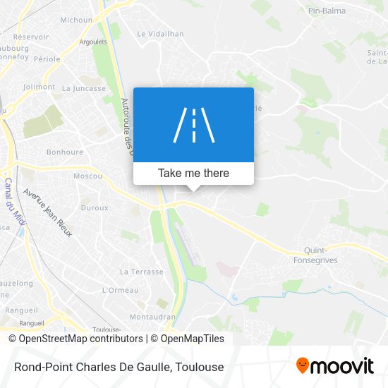 Rond-Point Charles De Gaulle map