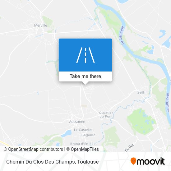 Chemin Du Clos Des Champs map