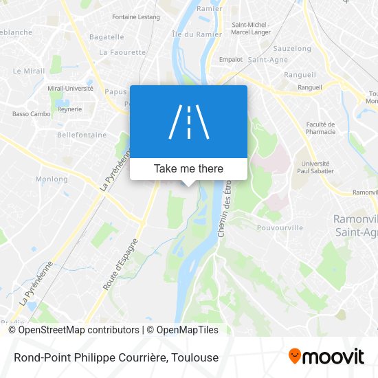 Rond-Point Philippe Courrière map