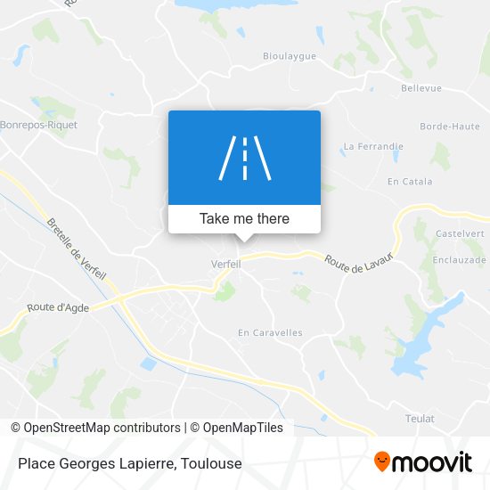 Place Georges Lapierre map