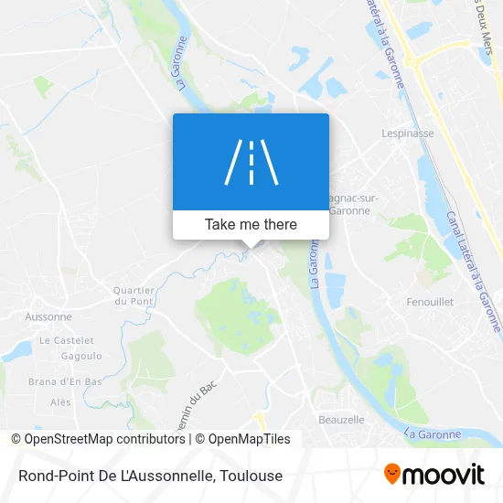 Rond-Point De L'Aussonnelle map