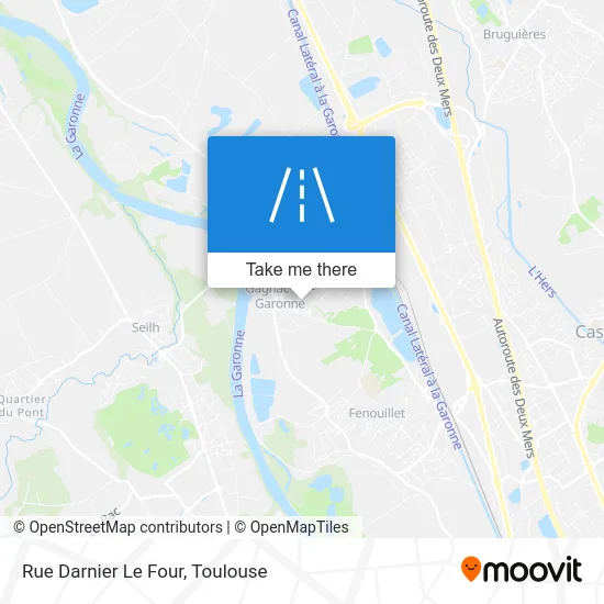 Rue Darnier Le Four map