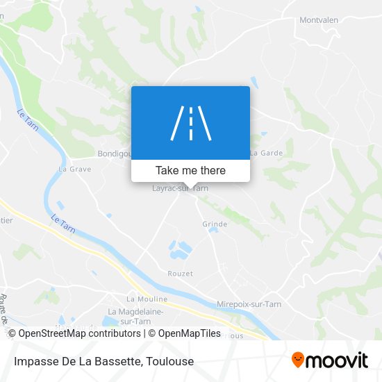 Impasse De La Bassette map