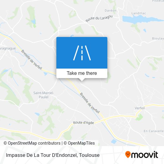 Impasse De La Tour D'Endonzel map