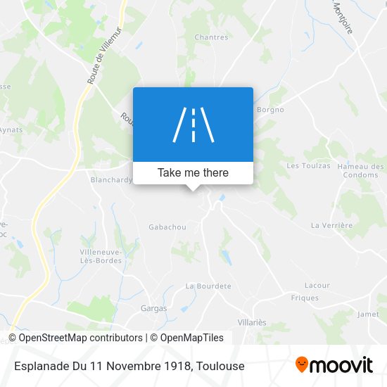 Esplanade Du 11 Novembre 1918 map