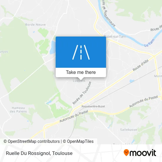 Ruelle Du Rossignol map