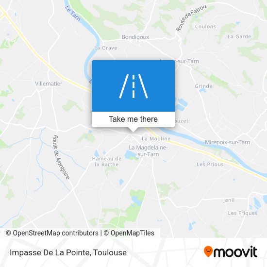 Impasse De La Pointe map