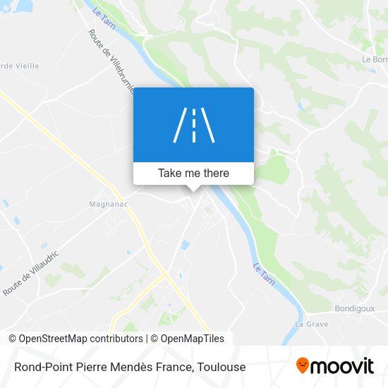 Rond-Point Pierre Mendès France map