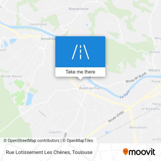 Rue Lotissement Les Chênes map