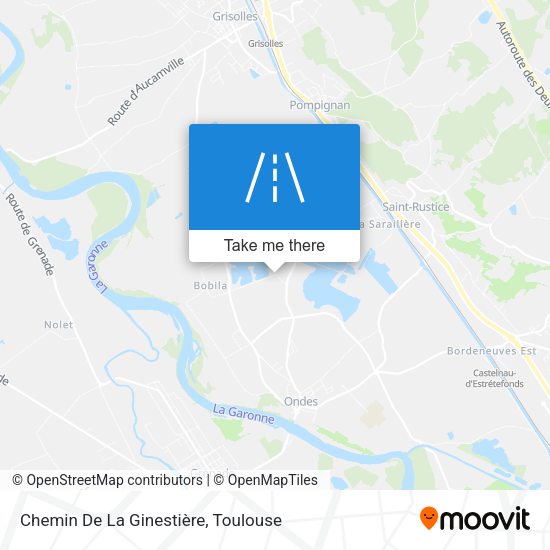 Chemin De La Ginestière map