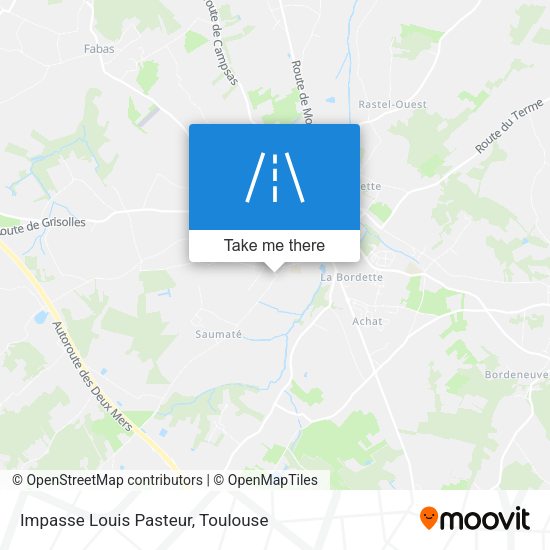 Impasse Louis Pasteur map