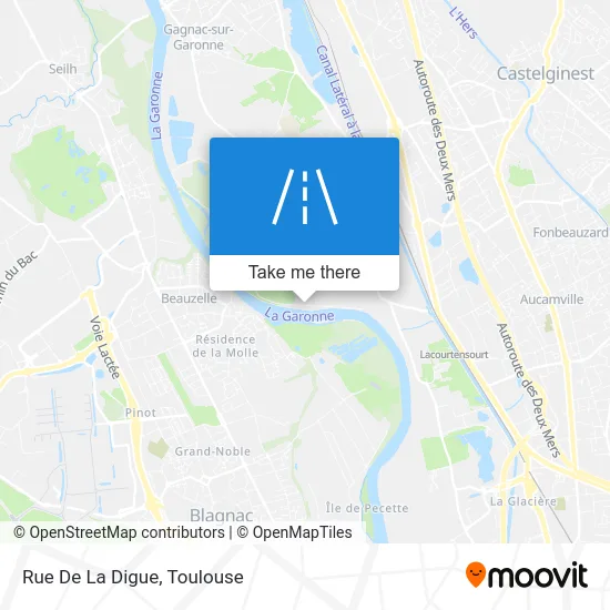 Rue De La Digue map