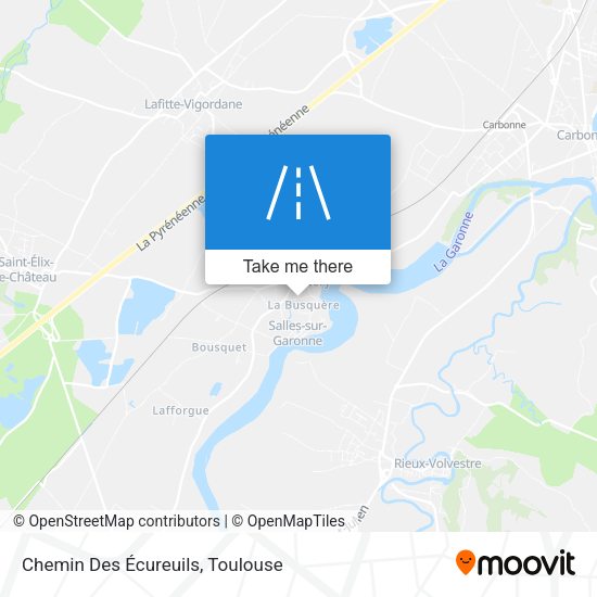 Chemin Des Écureuils map