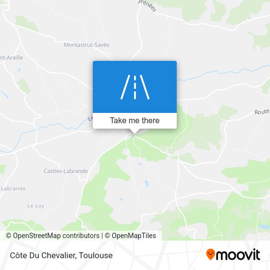 Côte Du Chevalier map