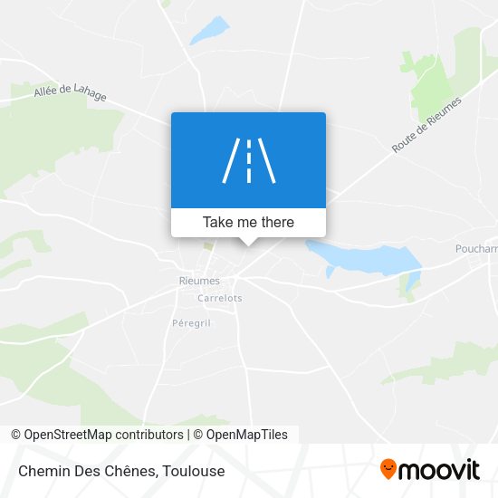 Chemin Des Chênes map
