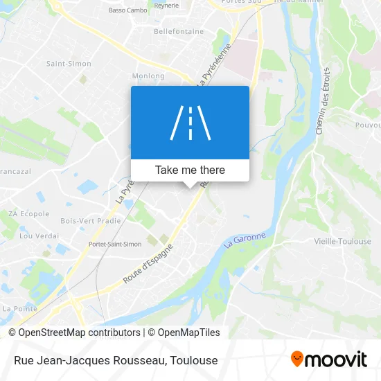 Rue Jean-Jacques Rousseau map