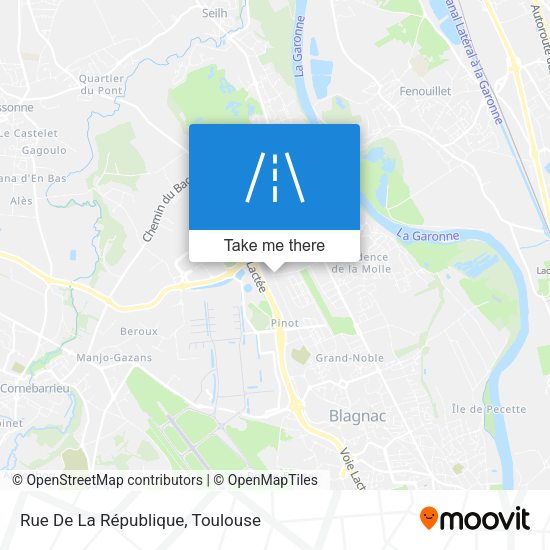 Rue De La République map