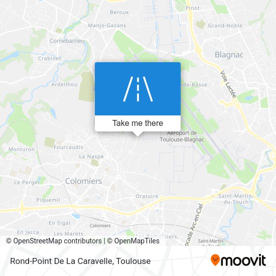 Rond-Point De La Caravelle map