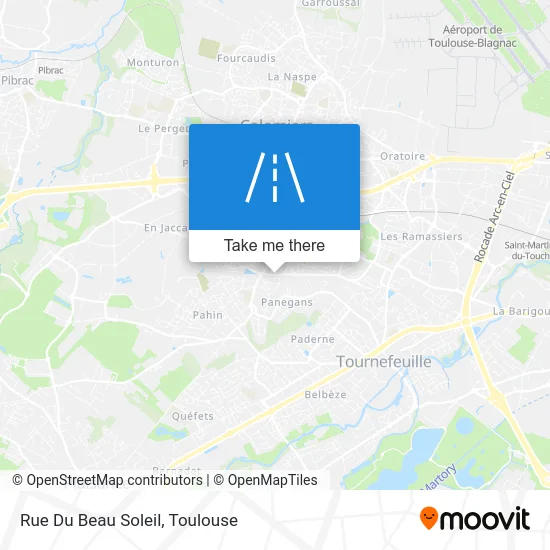 Rue Du Beau Soleil map