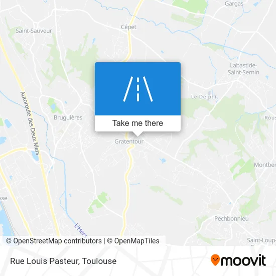 Rue Louis Pasteur map