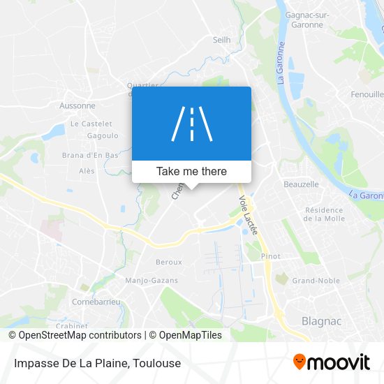 Impasse De La Plaine map