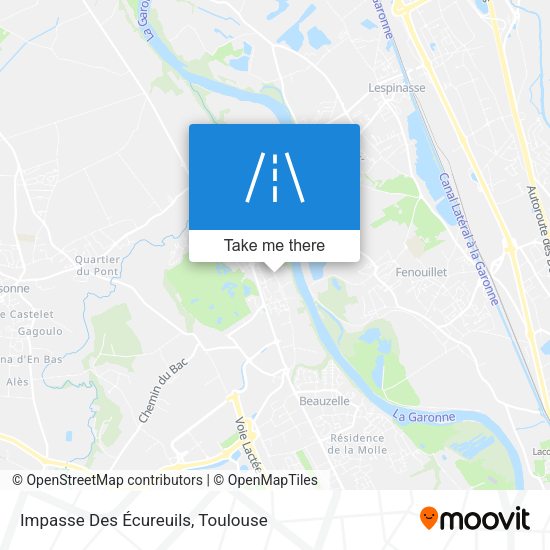 Impasse Des Écureuils map