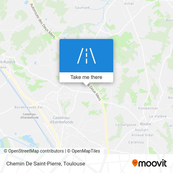 Chemin De Saint-Pierre map