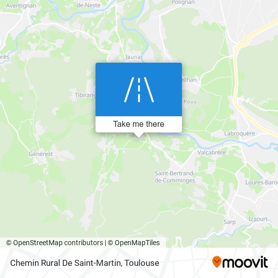 Chemin Rural De Saint-Martin map