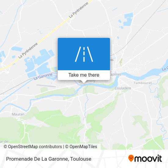 Promenade De La Garonne map