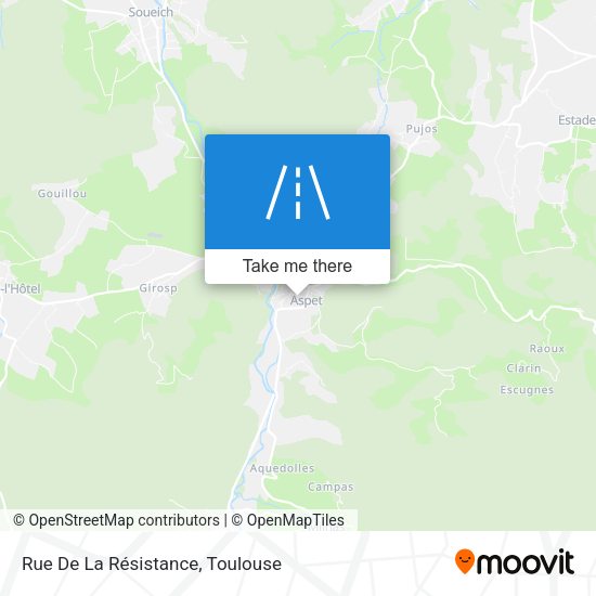 Rue De La Résistance map