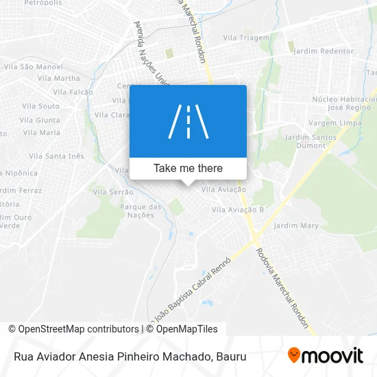 Rua Aviador Anesia Pinheiro Machado map