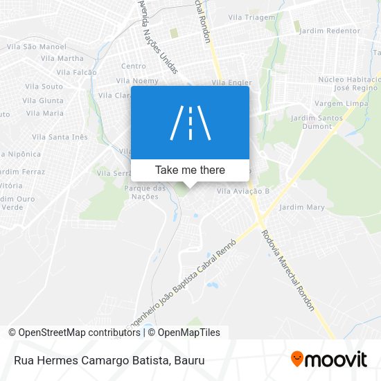 Rua Hermes Camargo Batista map